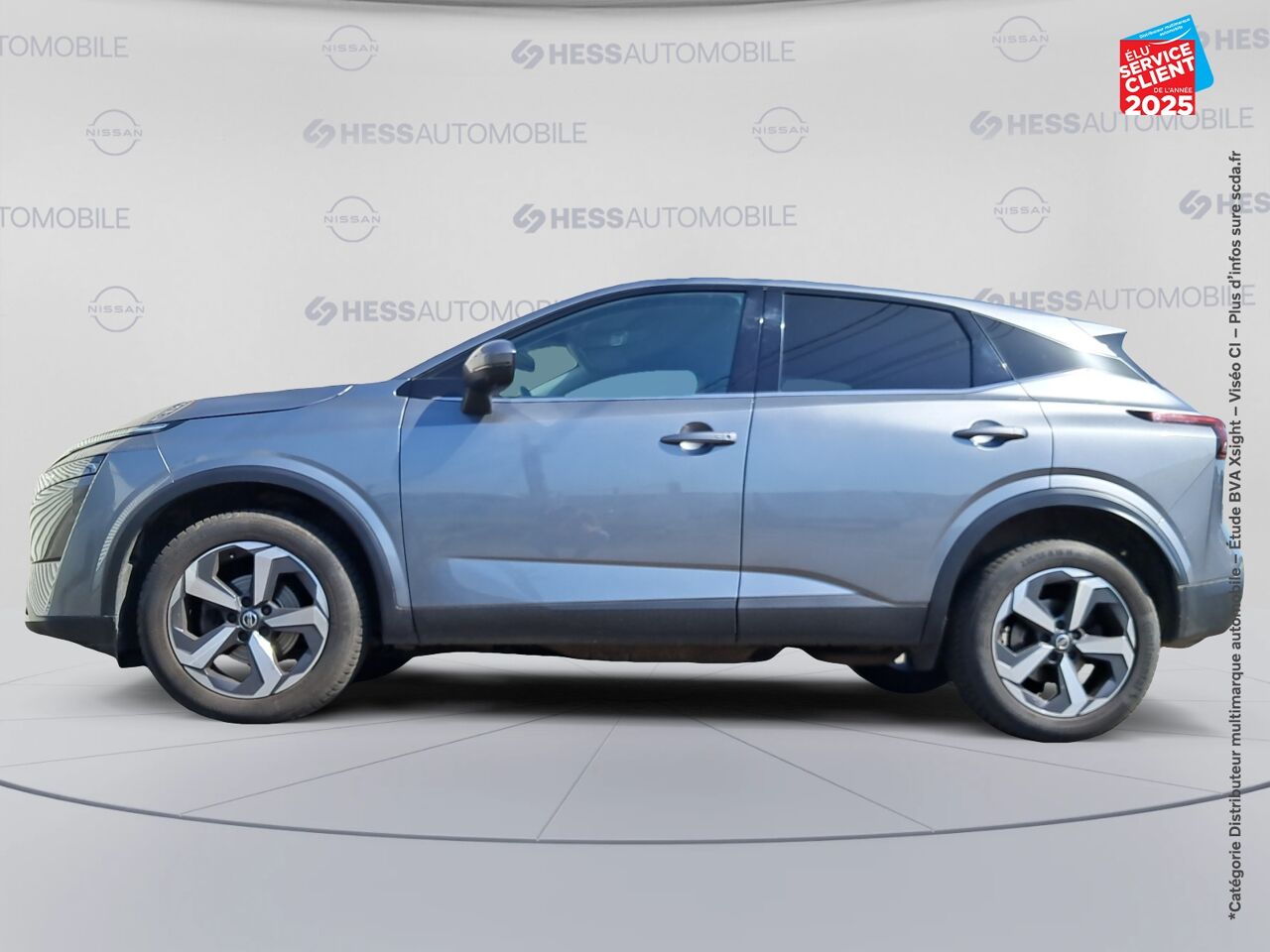 Véhicule d'occasion NISSAN QASHQAI 1.3 MILD HYBRID 140CH N-CONNECTA GPS CAMERA ATTELAGE chez Renault Sélestat