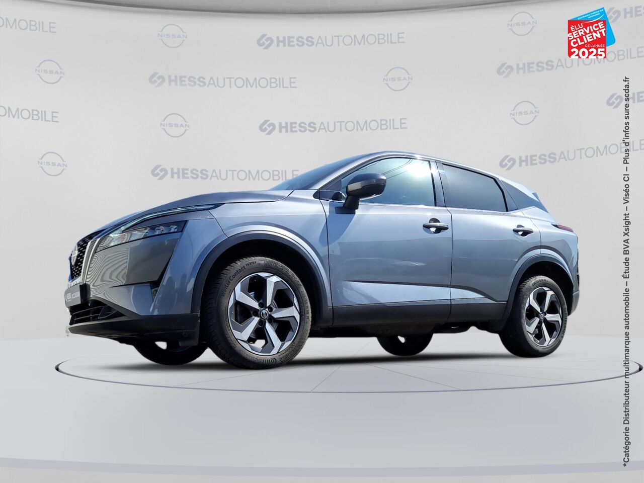 Véhicule d'occasion NISSAN QASHQAI 1.3 MILD HYBRID 140CH N-CONNECTA GPS CAMERA ATTELAGE chez Renault Sélestat