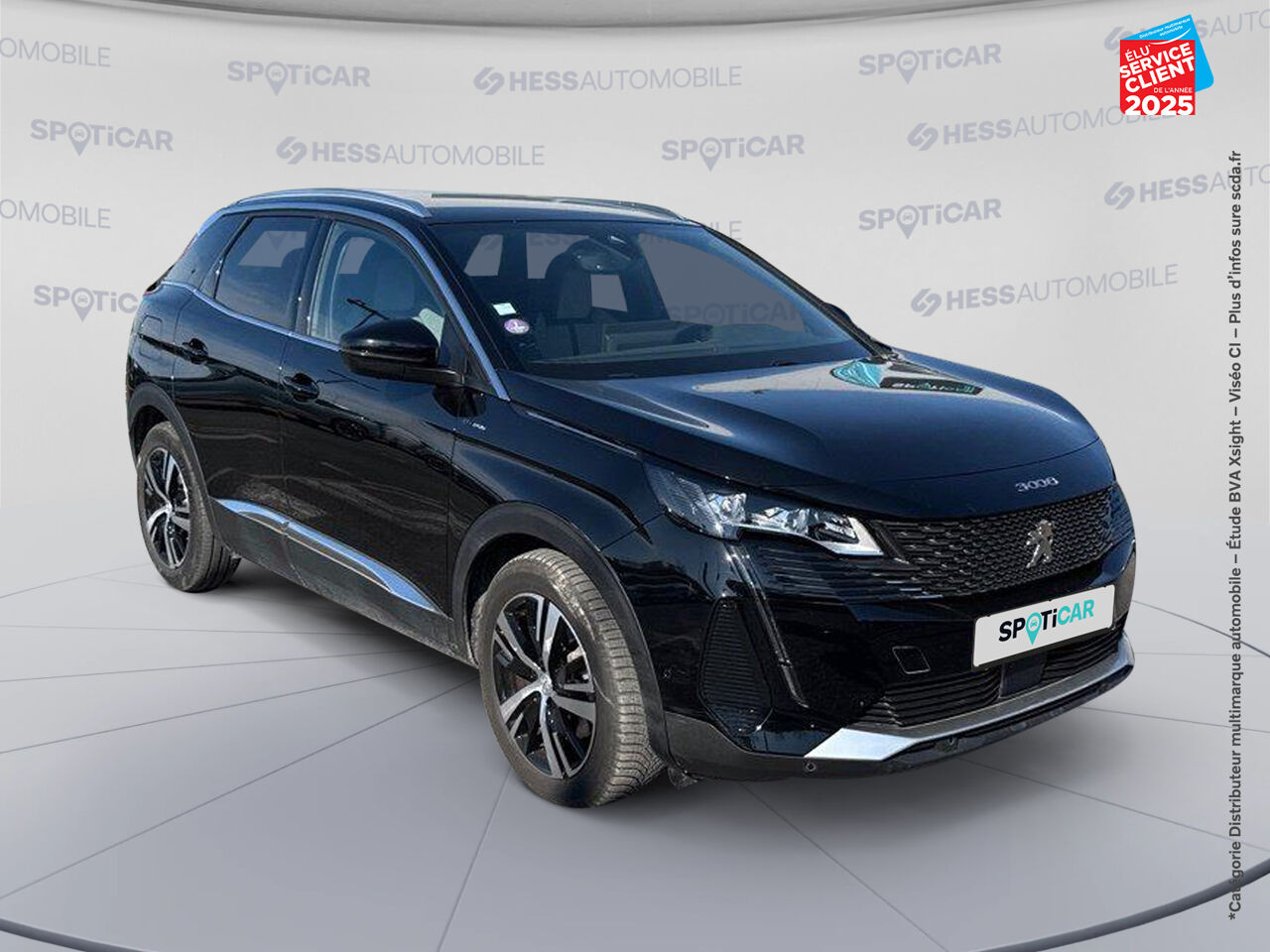 Véhicule d'occasion PEUGEOT 3008 HYBRID 225CH GT E-EAT8 chez Hyundai Chalons