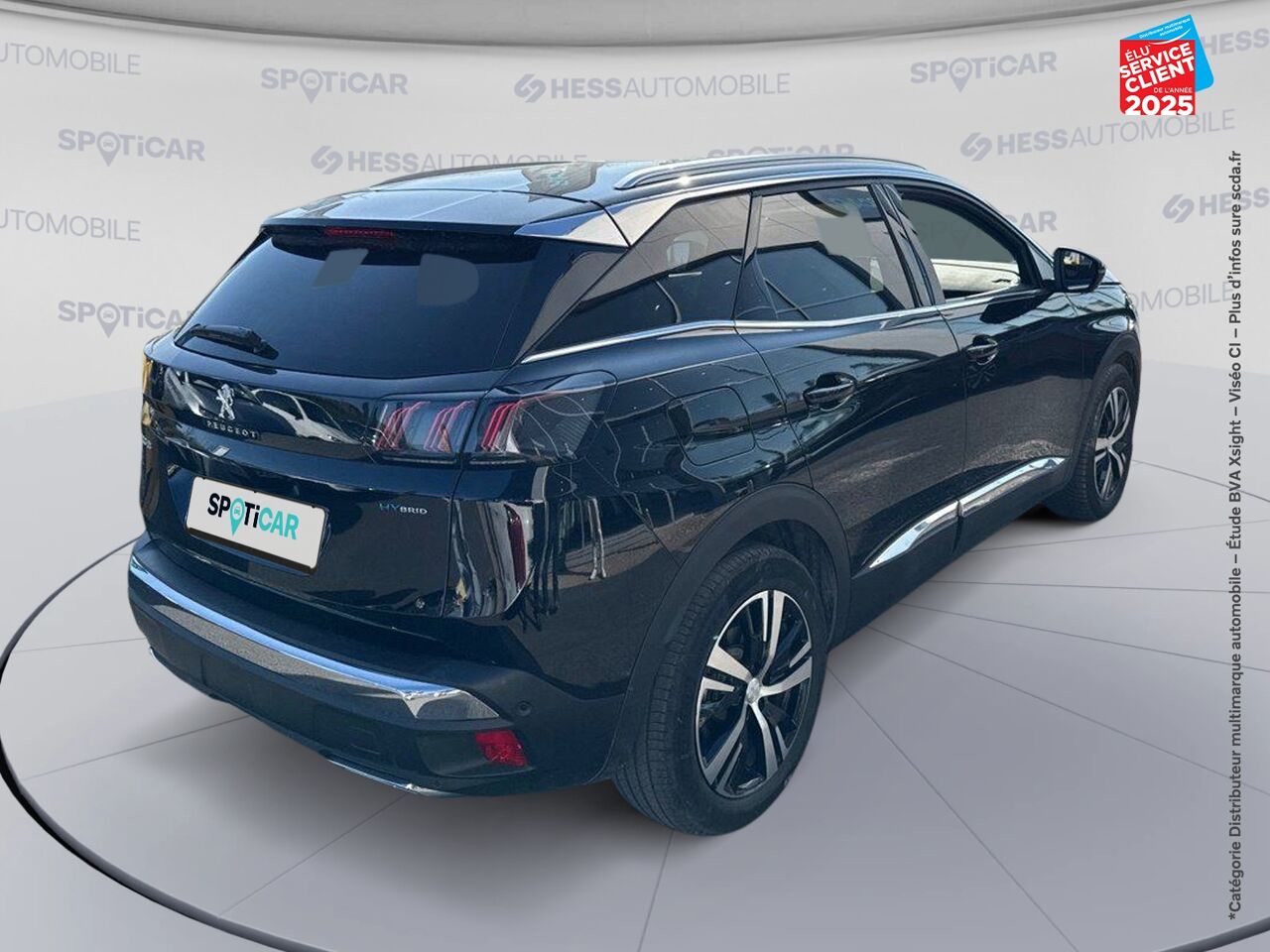 Véhicule d'occasion PEUGEOT 3008 HYBRID 225CH GT E-EAT8 chez Hyundai Chalons