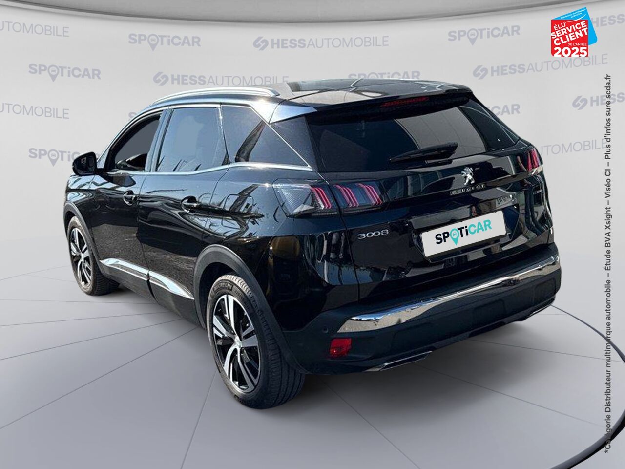 Véhicule d'occasion PEUGEOT 3008 HYBRID 225CH GT E-EAT8 chez Hyundai Chalons