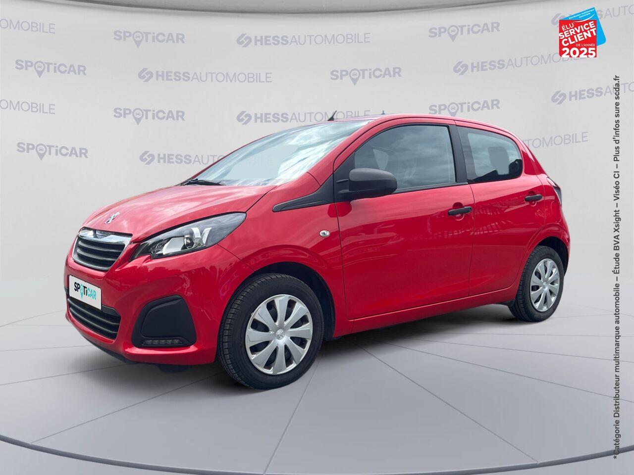 Véhicule d'occasion PEUGEOT 108 VTI 72 LIKE SS 4CV 5P chez Renault Colmar