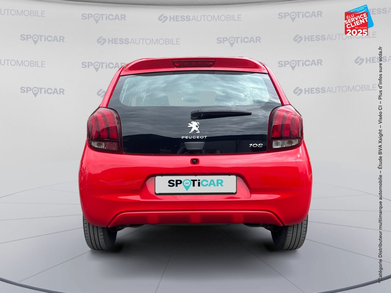 Véhicule d'occasion PEUGEOT 108 VTI 72 LIKE SS 4CV 5P chez Renault Colmar