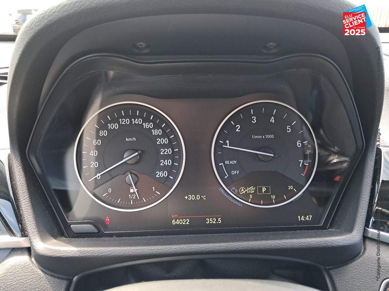 Véhicule d'occasion BMW X1 XDRIVE20IA 192CH XLINE SIEGES CHAUF GPS CAMERA chez Renault Sélestat
