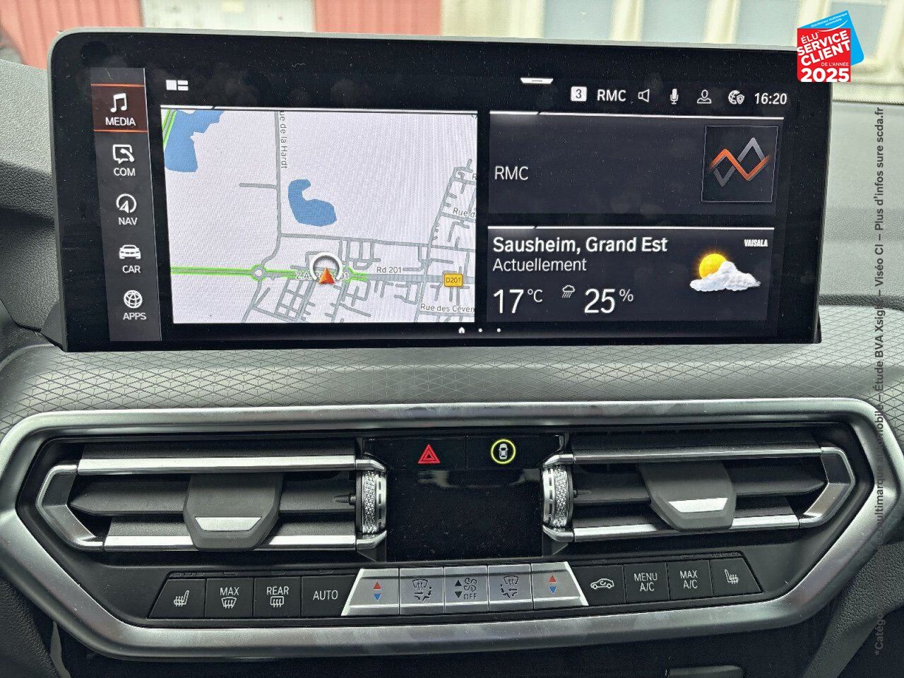 Véhicule d'occasion BMW X4 XDRIVE20D 190CH M SPORT chez Renault Sélestat