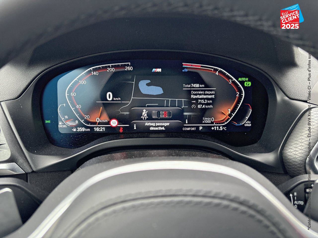 Véhicule d'occasion BMW X4 XDRIVE20D 190CH M SPORT chez Renault Sélestat