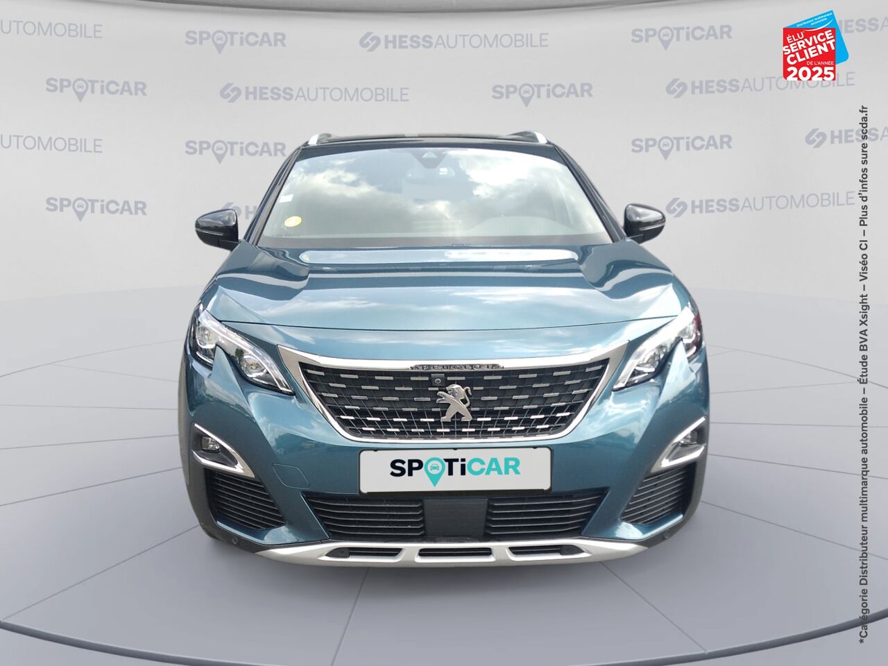 Véhicule d'occasion PEUGEOT 5008 2.0 BLUEHDI 180CH S/S GT EAT8 TOUVRANT SIEGES CHAUF/CUIR GPS CAMERA CARPLAY ATTELAGE chez Renault Saint-Louis
