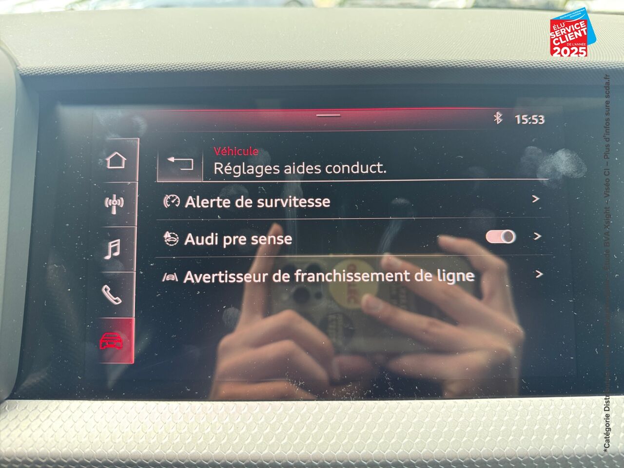 Véhicule d'occasion AUDI A1 SPORTBACK 40 TFSI 200CH S LINE S TRONIC 6 chez Hyundai Chalons