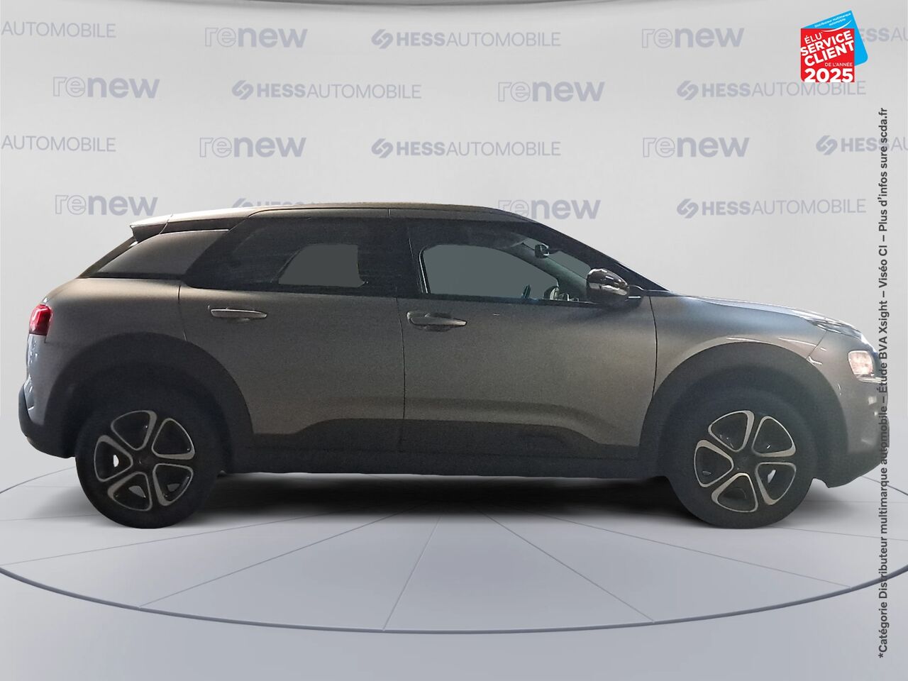 Véhicule d'occasion CITROEN C4 CACTUS PURETECH 110CH S/S FEEL E6.D 6CV GPS chez Nissan Belfort
