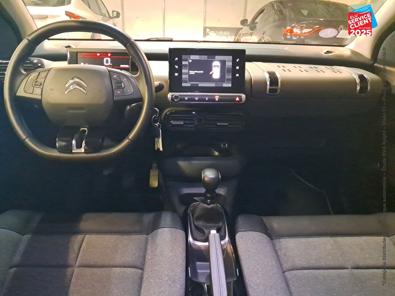 Véhicule d'occasion CITROEN C4 CACTUS PURETECH 110CH S/S FEEL E6.D 6CV GPS chez Nissan Belfort