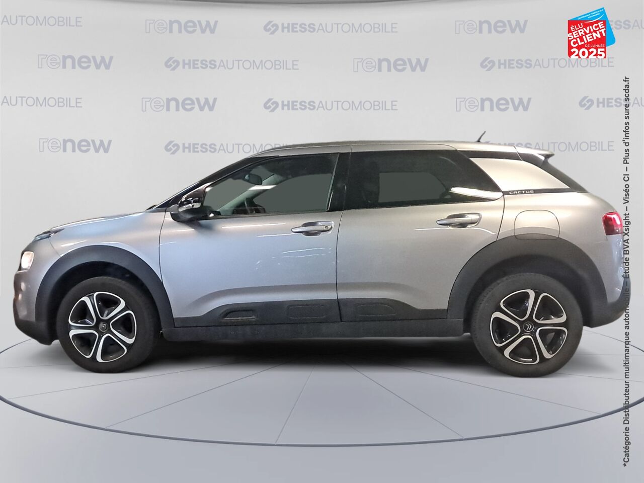 Véhicule d'occasion CITROEN C4 CACTUS PURETECH 110CH S/S FEEL E6.D 6CV GPS chez Nissan Belfort