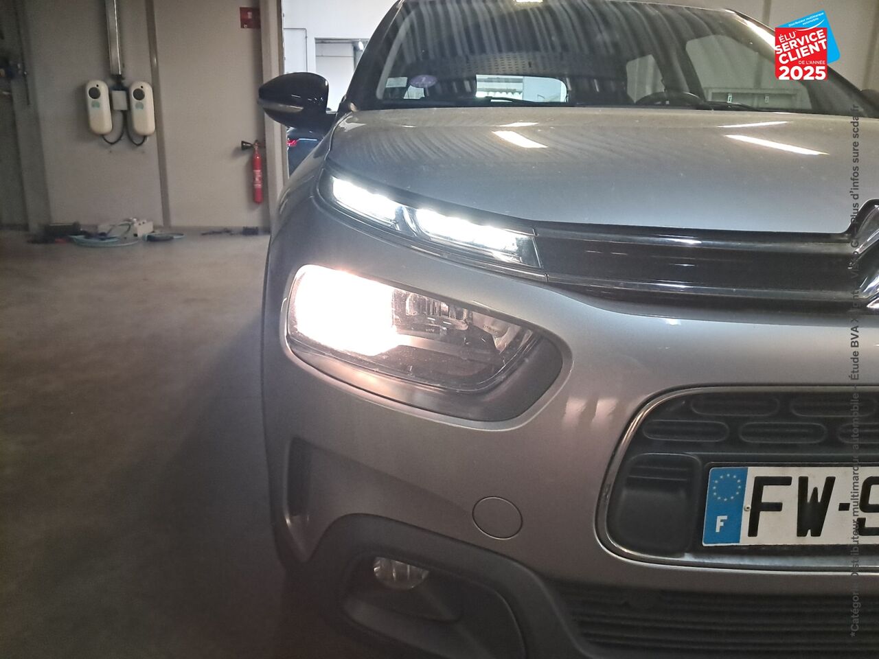 Véhicule d'occasion CITROEN C4 CACTUS PURETECH 110CH S/S FEEL E6.D 6CV GPS chez Nissan Belfort