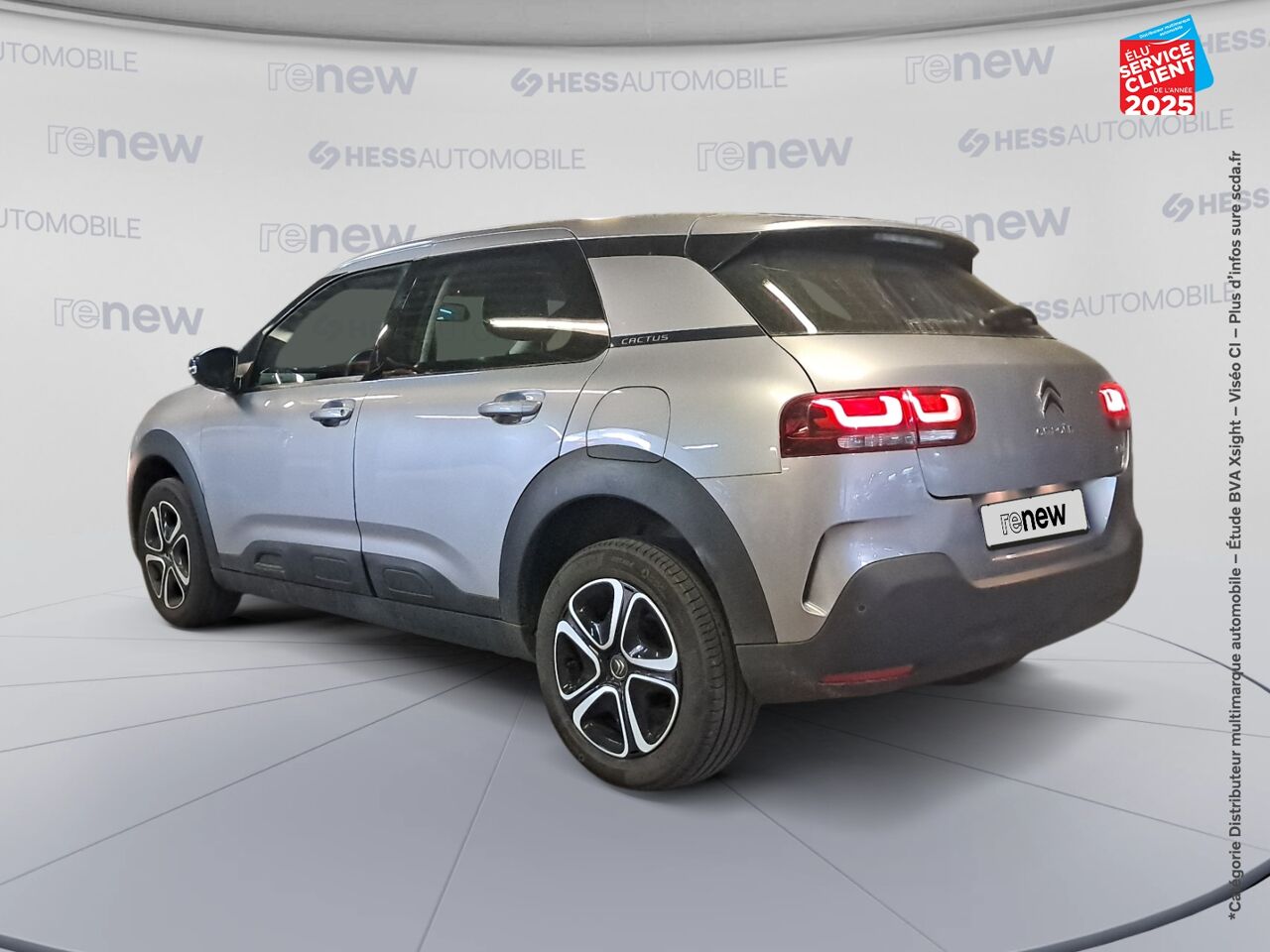 Véhicule d'occasion CITROEN C4 CACTUS PURETECH 110CH S/S FEEL E6.D 6CV GPS chez Nissan Belfort