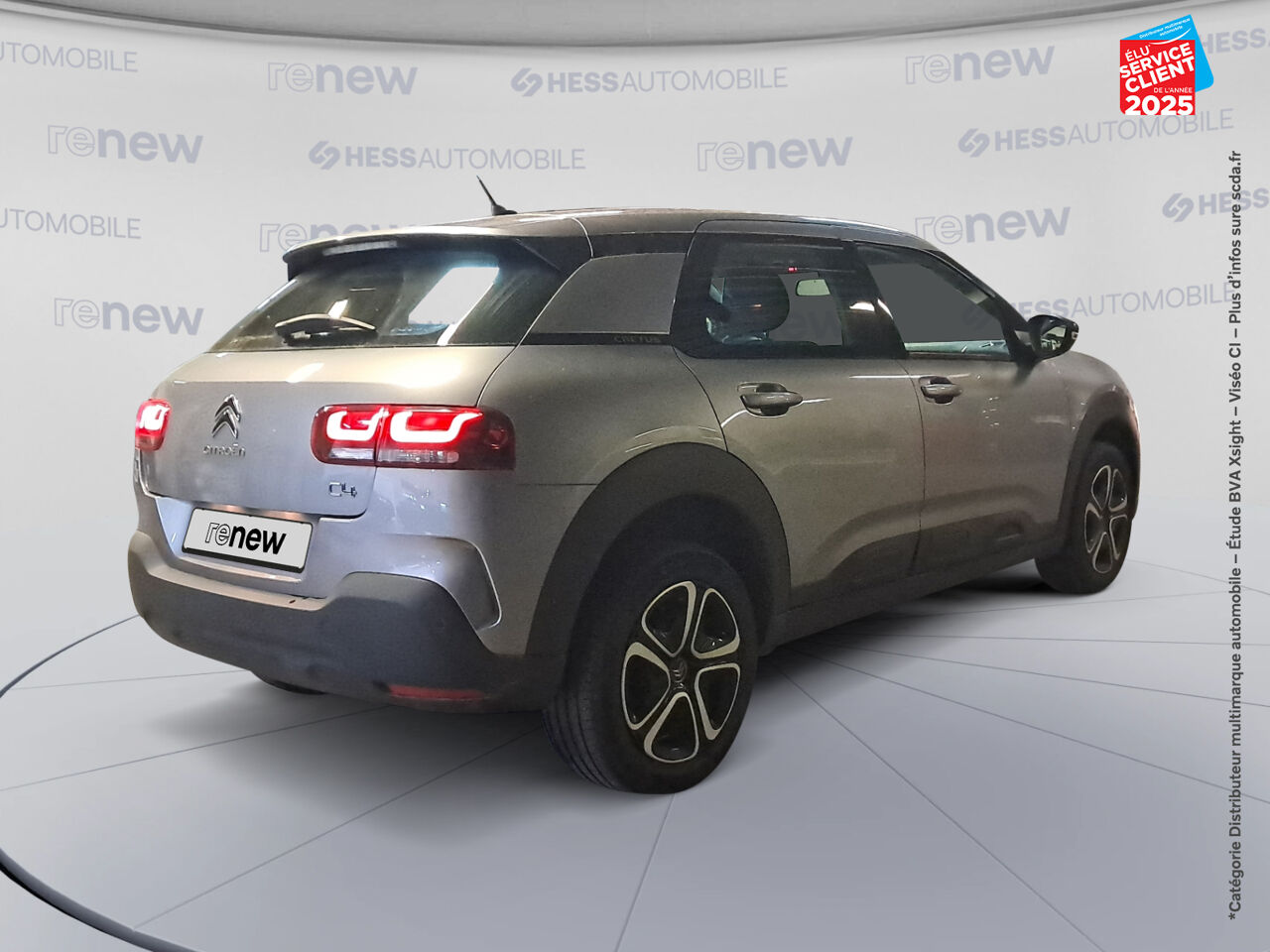Véhicule d'occasion CITROEN C4 CACTUS PURETECH 110CH S/S FEEL E6.D 6CV GPS chez Nissan Belfort