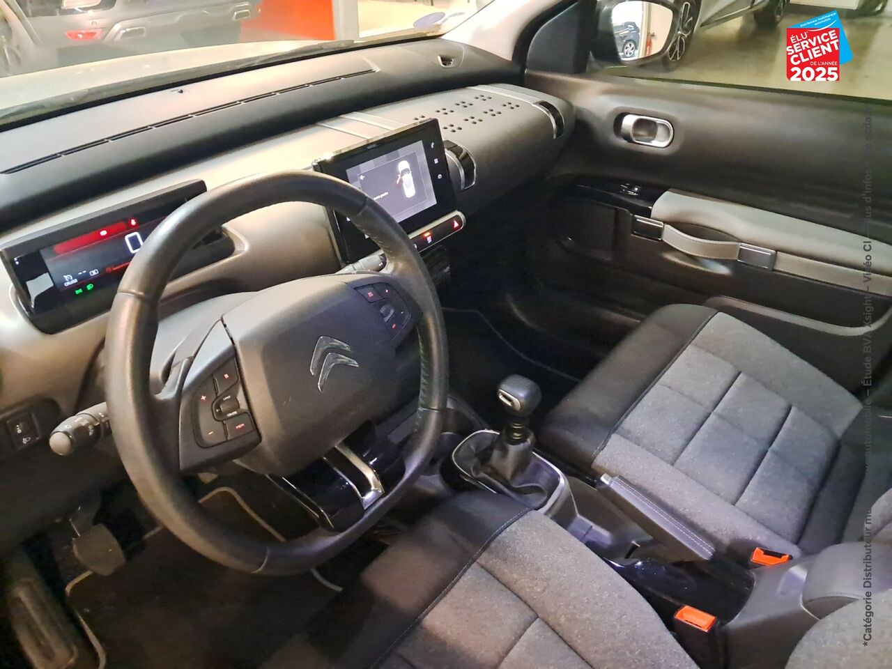 Véhicule d'occasion CITROEN C4 CACTUS PURETECH 110CH S/S FEEL E6.D 6CV GPS chez Nissan Belfort