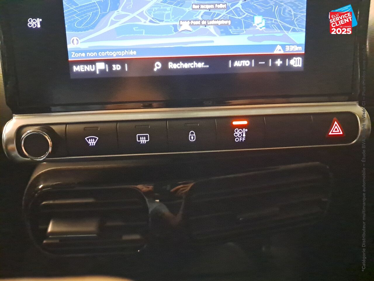 Véhicule d'occasion CITROEN C4 CACTUS PURETECH 110CH S/S FEEL E6.D 6CV GPS chez Nissan Belfort