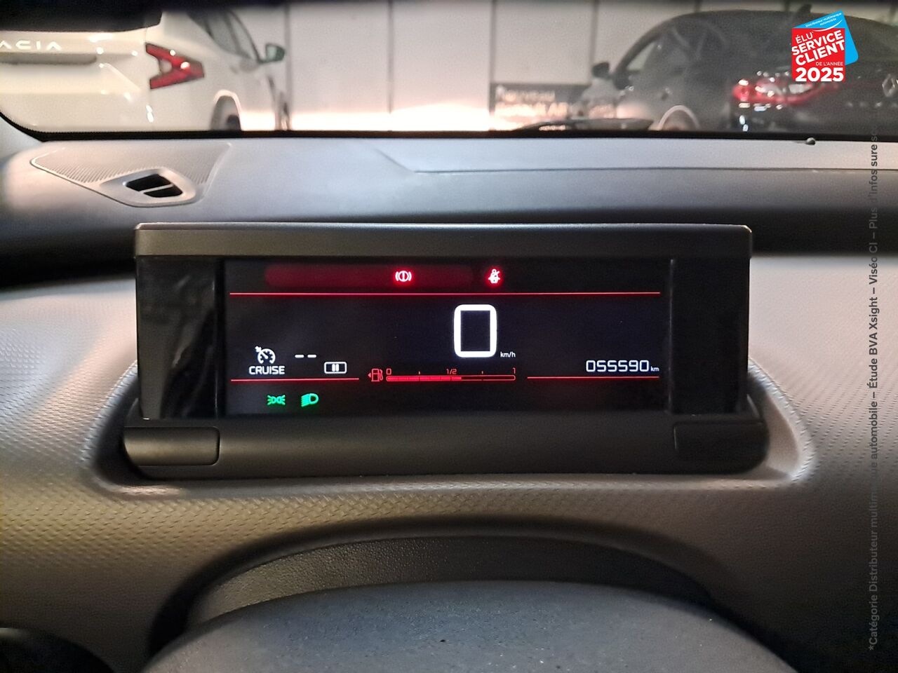 Véhicule d'occasion CITROEN C4 CACTUS PURETECH 110CH S/S FEEL E6.D 6CV GPS chez Nissan Belfort
