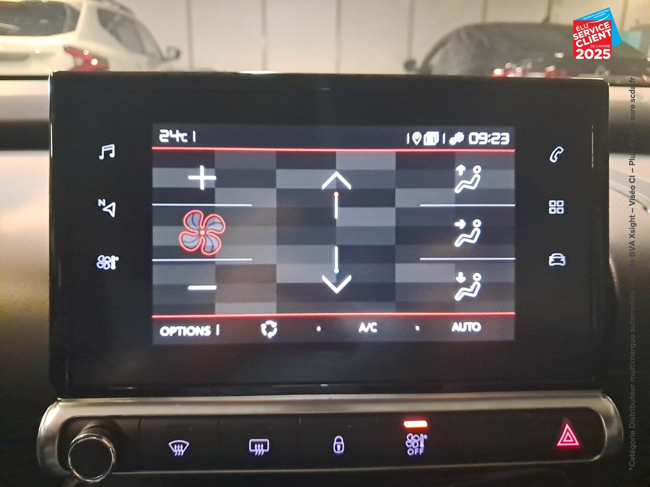 Véhicule d'occasion CITROEN C4 CACTUS PURETECH 110CH S/S FEEL E6.D 6CV GPS chez Nissan Belfort
