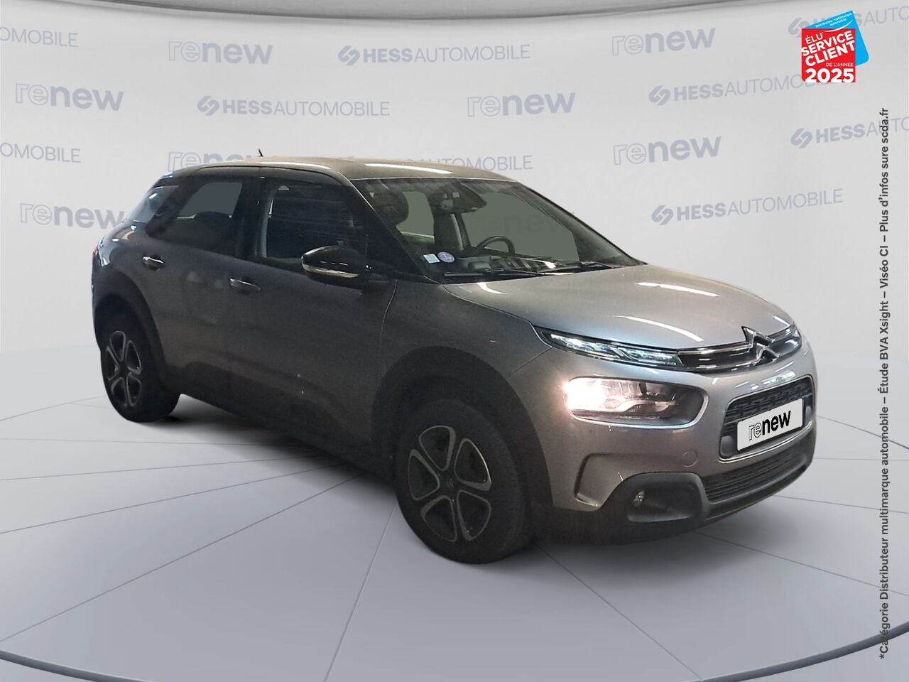 Véhicule d'occasion CITROEN C4 CACTUS PURETECH 110CH S/S FEEL E6.D 6CV GPS chez Nissan Belfort