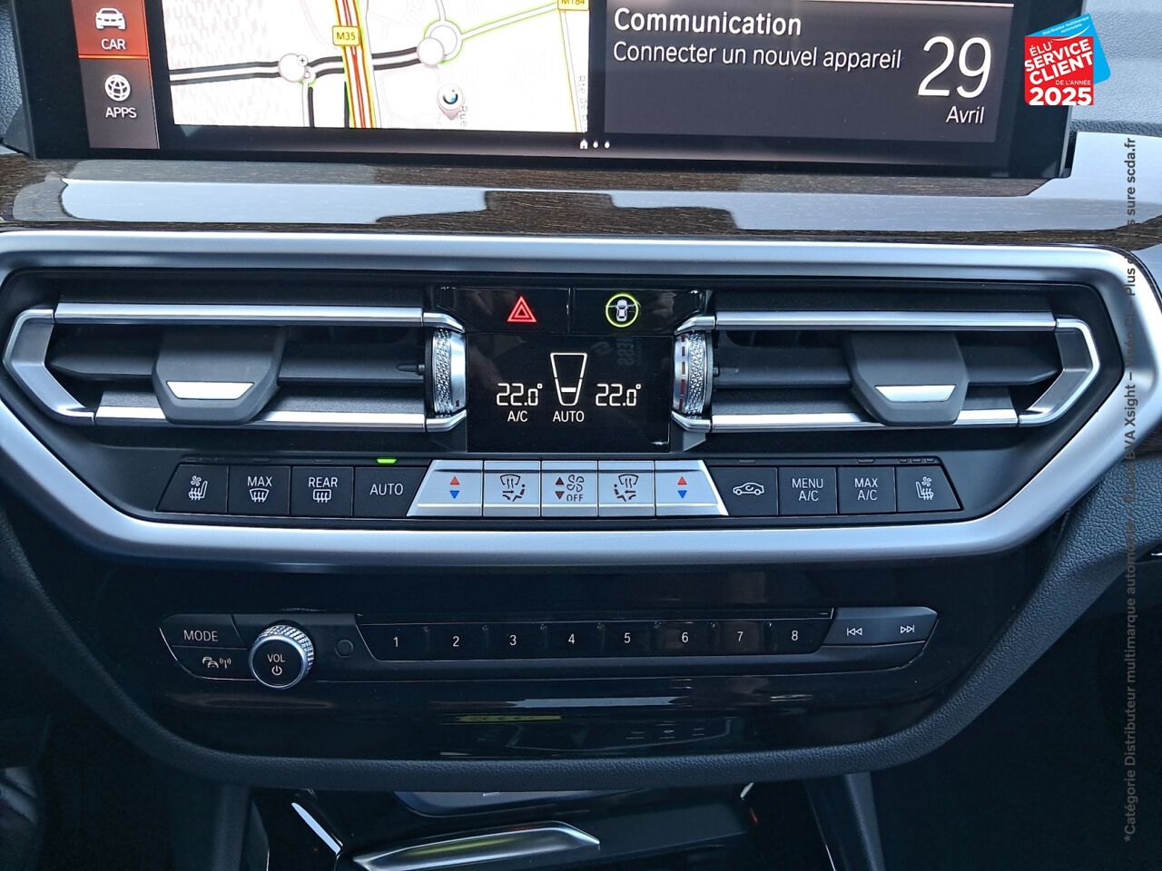 Véhicule d'occasion BMW X3 XDRIVE30D 286CH M SPORT chez BMW Belfort