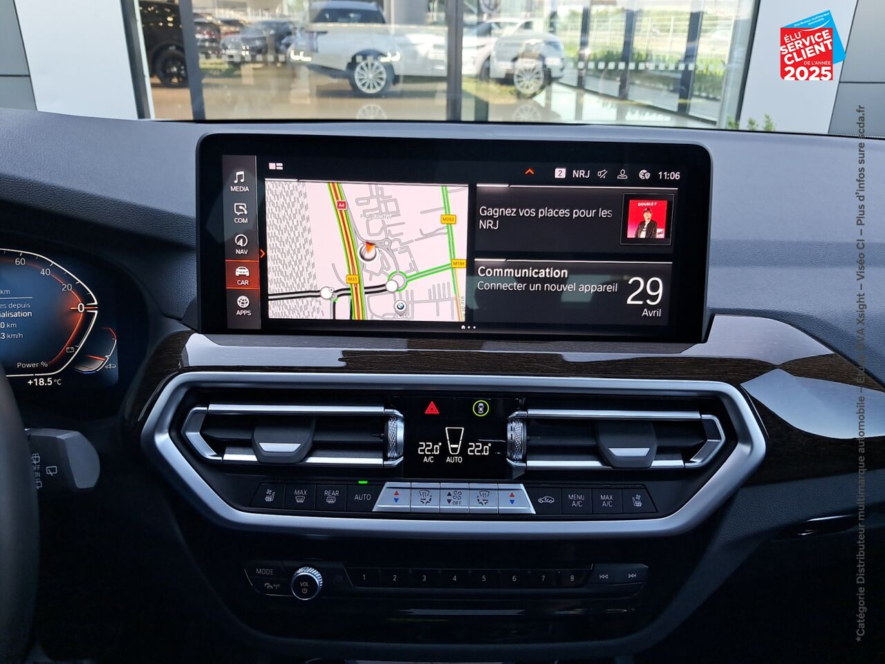 Véhicule d'occasion BMW X3 XDRIVE30D 286CH M SPORT chez BMW Belfort