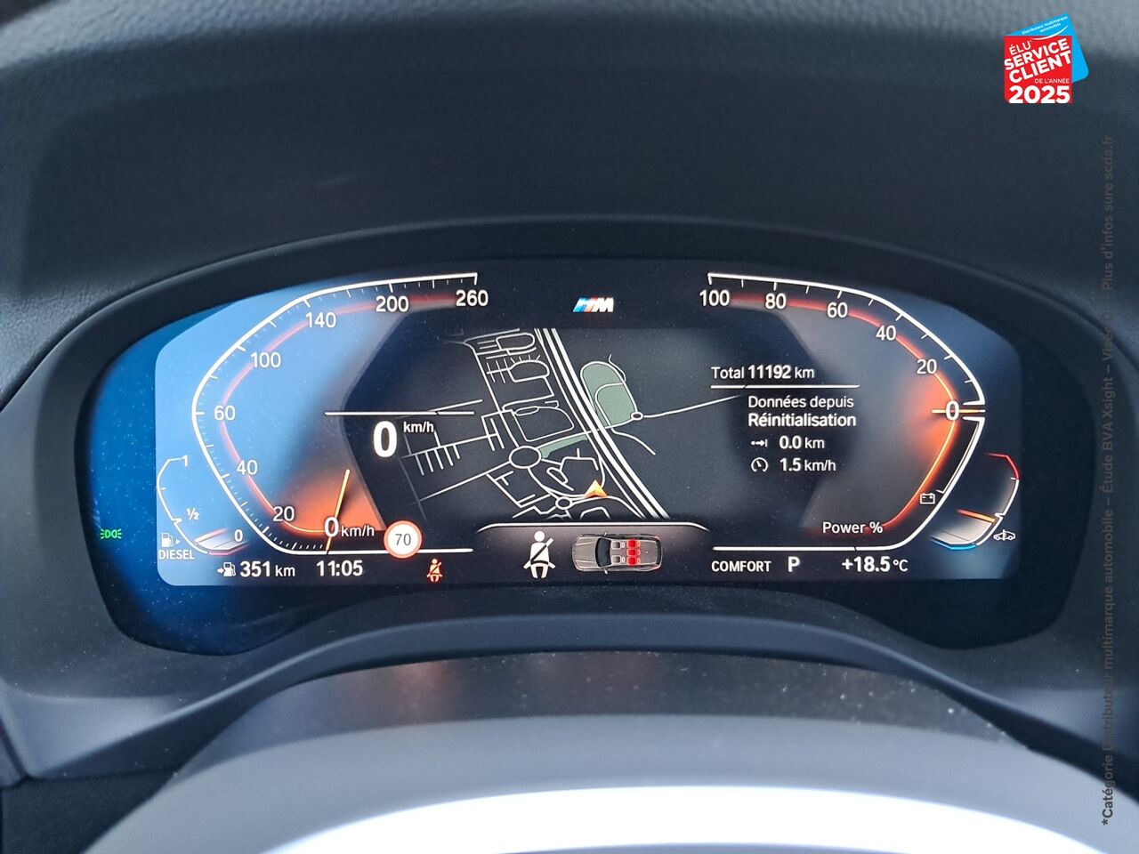 Véhicule d'occasion BMW X3 XDRIVE30D 286CH M SPORT chez BMW Belfort