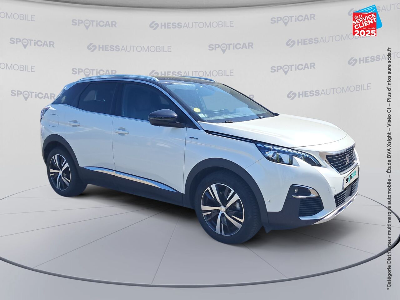 Véhicule d'occasion PEUGEOT 3008 1.5 BLUEHDI 130CH E6.C GT LINE SS EAT8 chez Renault Saint-Louis