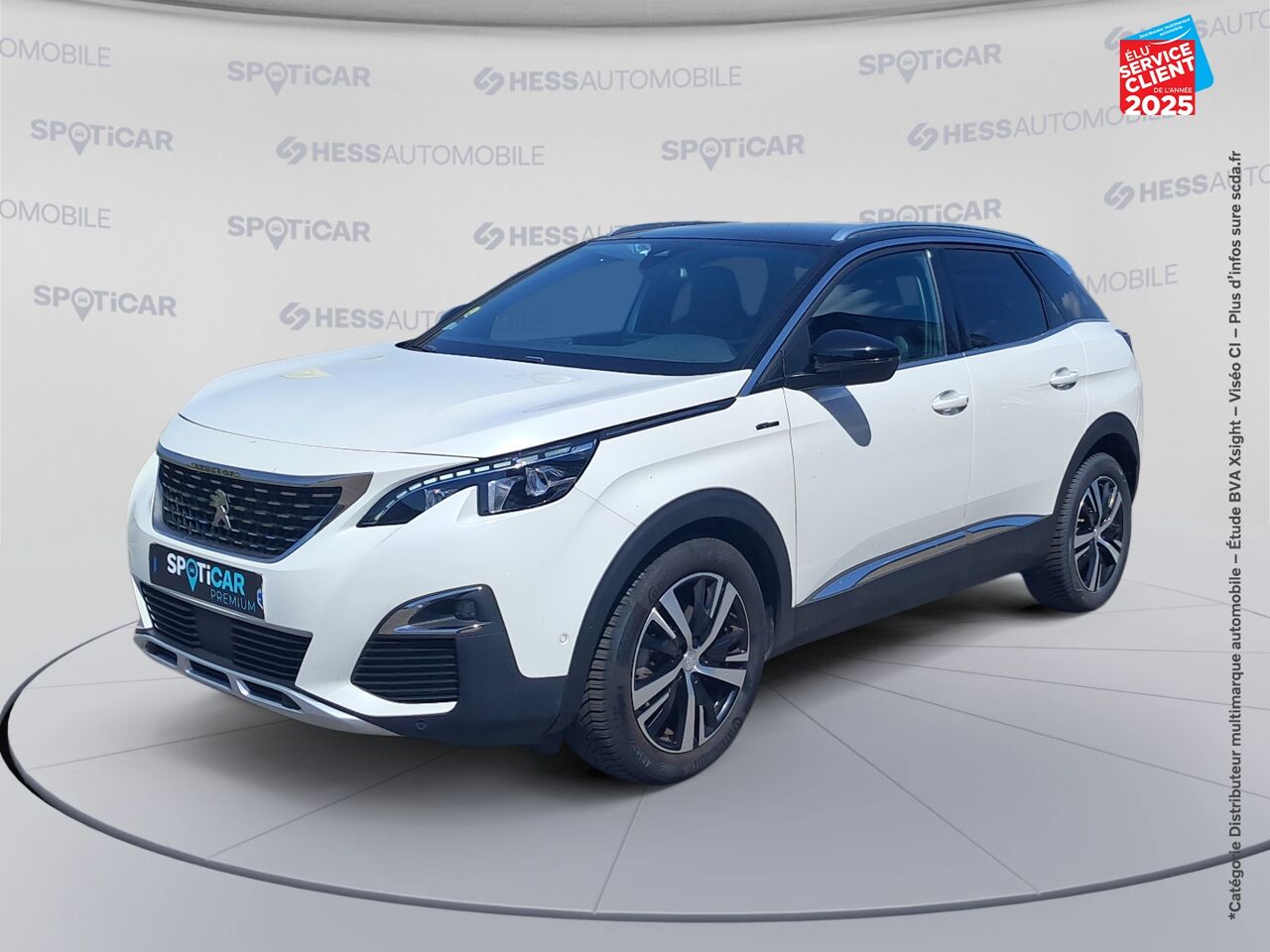 Véhicule d'occasion PEUGEOT 3008 1.5 BLUEHDI 130CH E6.C GT LINE SS EAT8 chez Renault Saint-Louis