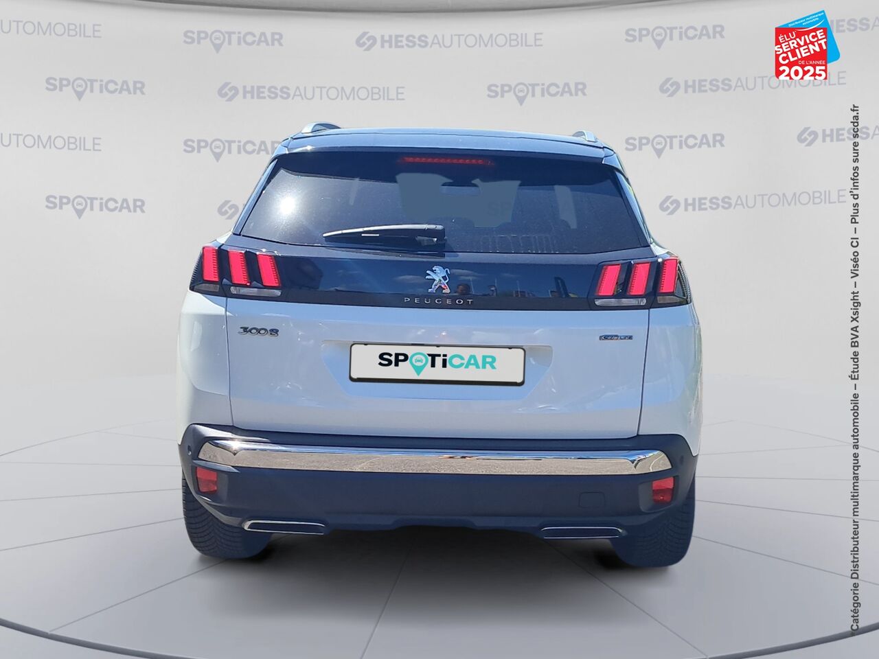 Véhicule d'occasion PEUGEOT 3008 1.5 BLUEHDI 130CH E6.C GT LINE SS EAT8 chez Renault Saint-Louis