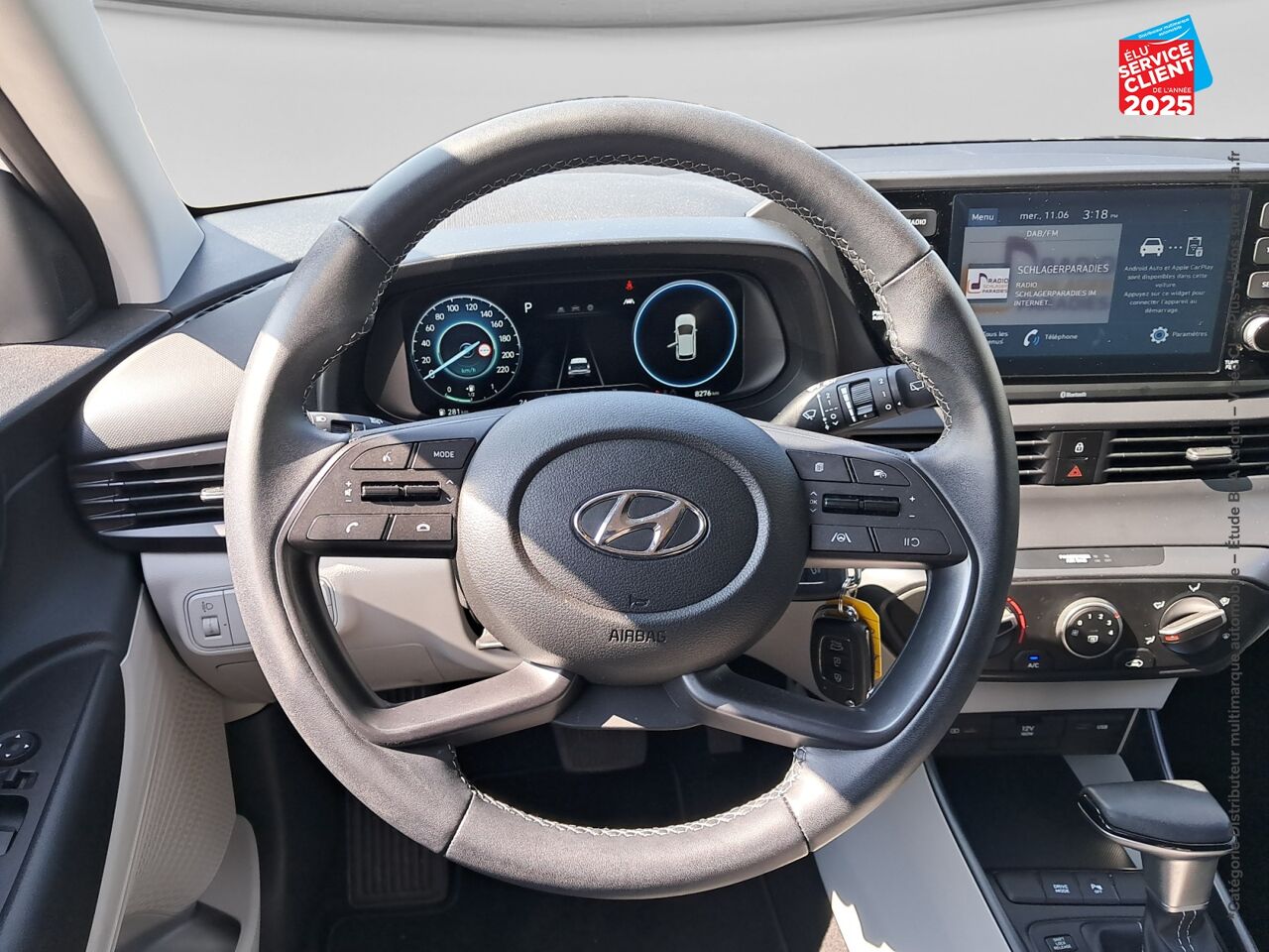 Véhicule d'occasion HYUNDAI I20 1.0 T-GDI 100CH HYBRID INTUITIVE DCT-7 chez Opel Verdun