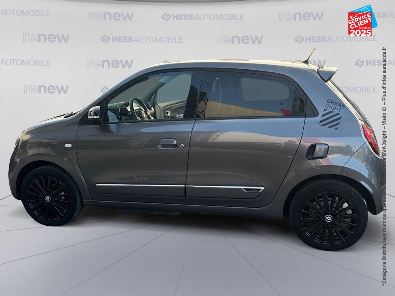 Véhicule d'occasion RENAULT TWINGO E-TECH ELECTRIC URBAN NIGHT R80 ACHAT INTEGRAL GPS chez Toyota Bar le Duc