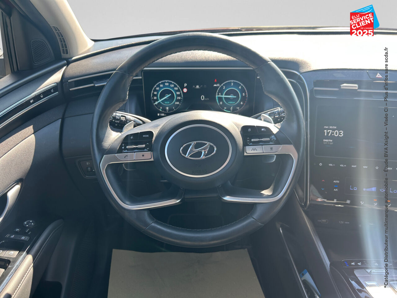 Véhicule d'occasion HYUNDAI TUCSON 1.6 CRDI 136CH HYBRID 48V EXECUTIVE DCT7 chez Hyundai Epernay
