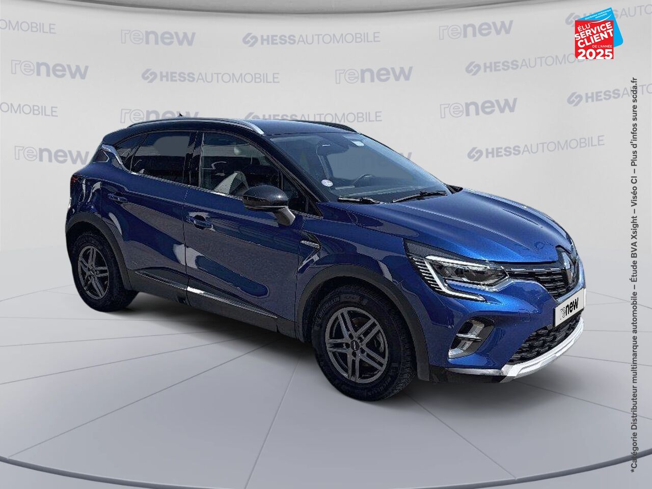 Véhicule d'occasion RENAULT CAPTUR 1.6 E-TECH HYBRIDE 145CH INTENS -21 GPS CAMERA chez Renault Saint-Louis