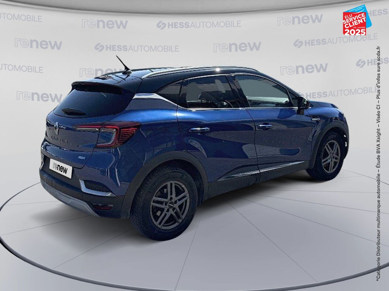 Véhicule d'occasion RENAULT CAPTUR 1.6 E-TECH HYBRIDE 145CH INTENS -21 GPS CAMERA chez Renault Saint-Louis