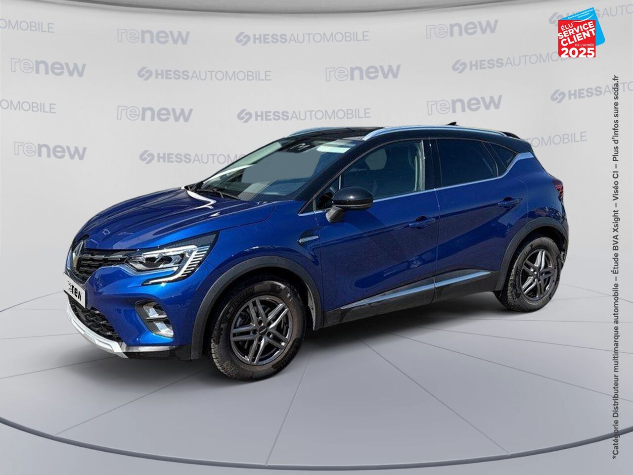 Véhicule d'occasion RENAULT CAPTUR 1.6 E-TECH HYBRIDE 145CH INTENS -21 GPS CAMERA chez Renault Saint-Louis