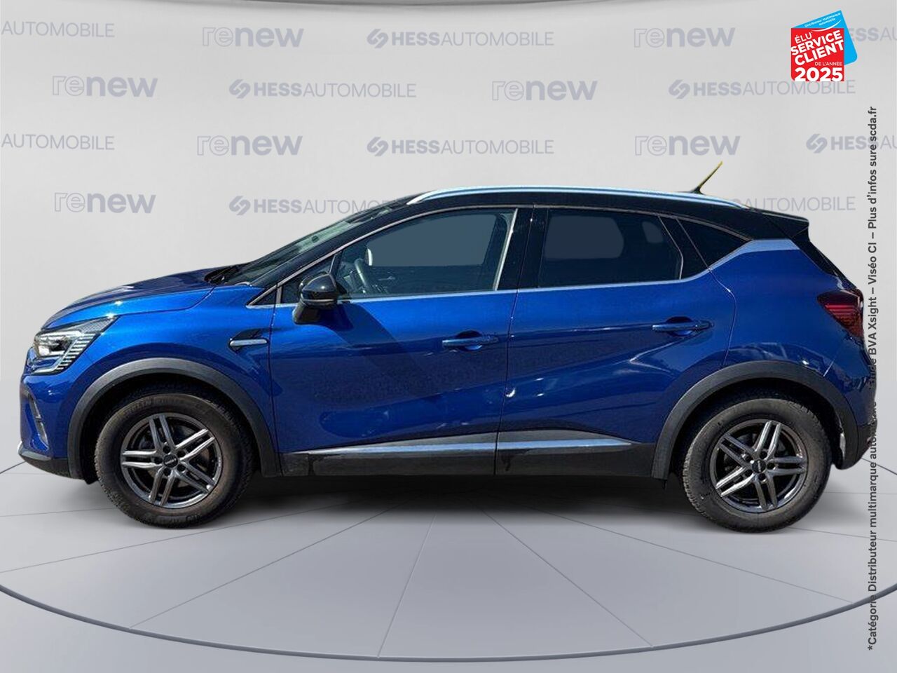 Véhicule d'occasion RENAULT CAPTUR 1.6 E-TECH HYBRIDE 145CH INTENS -21 GPS CAMERA chez Renault Saint-Louis