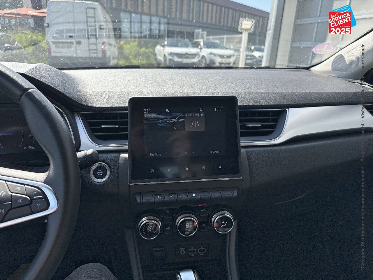 Véhicule d'occasion RENAULT CAPTUR 1.6 E-TECH HYBRIDE 145CH INTENS -21 GPS CAMERA chez Renault Saint-Louis
