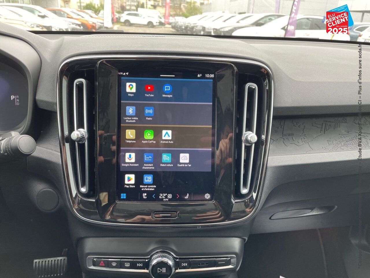 Véhicule d'occasion VOLVO C40 RECHARGE 231CH ULTIMATE chez Hyundai Chalons