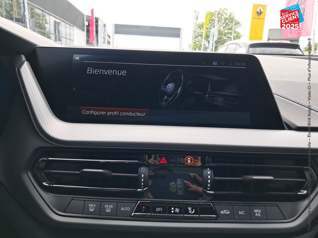 Véhicule d'occasion BMW SERIE 1 116DA 116CH M SPORT DKG7 TOUVRANT GPS CAMERA chez BMW Belfort