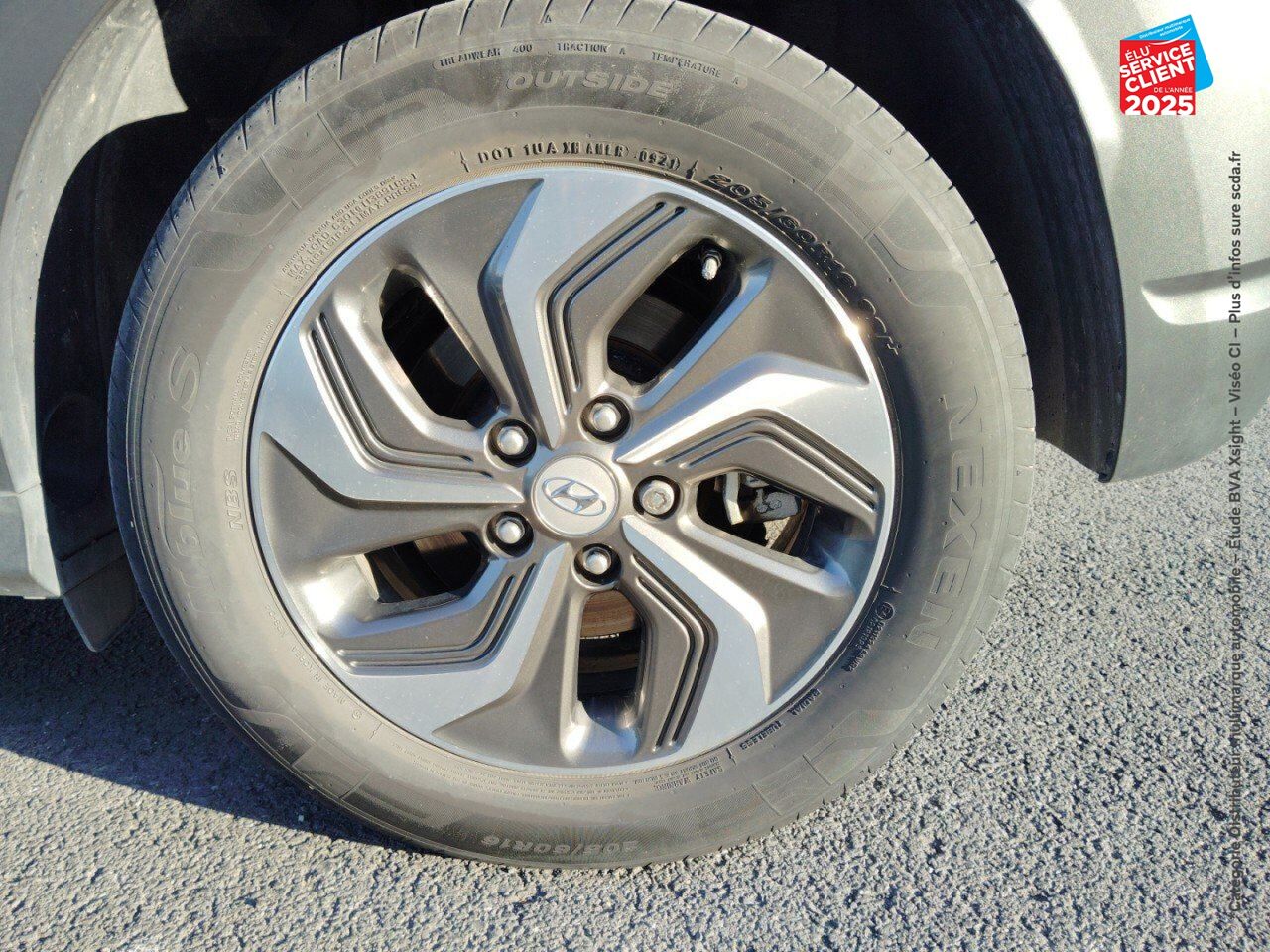 Véhicule d'occasion HYUNDAI KONA 1.6 GDI 141CH HYBRID INITIA DCT-6 GPS CAMERA chez Hyundai Mulhouse