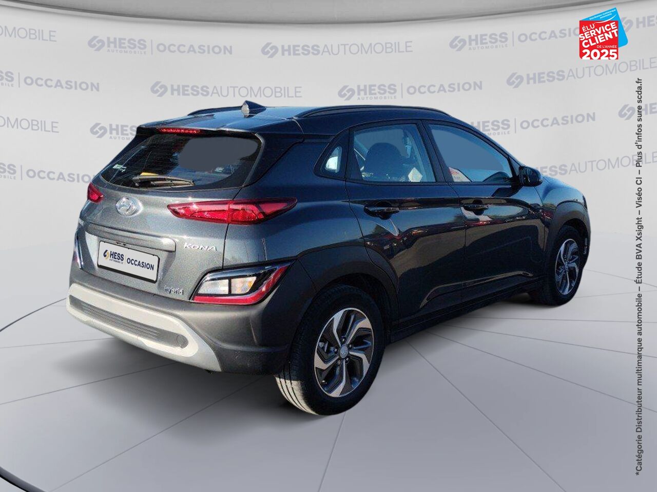 Véhicule d'occasion HYUNDAI KONA 1.6 GDI 141CH HYBRID INITIA DCT-6 GPS CAMERA chez Hyundai Mulhouse