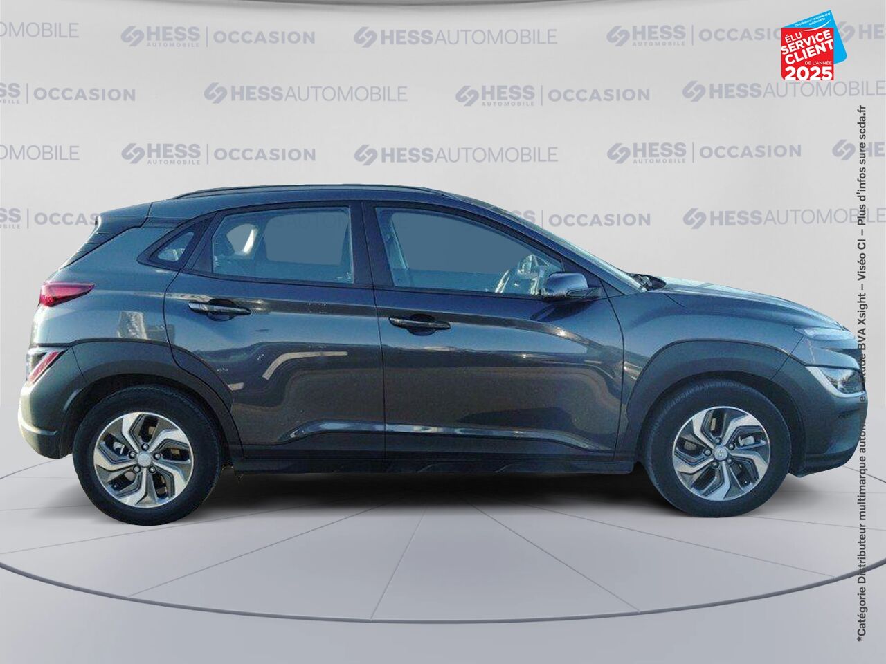 Véhicule d'occasion HYUNDAI KONA 1.6 GDI 141CH HYBRID INITIA DCT-6 GPS CAMERA chez Hyundai Mulhouse