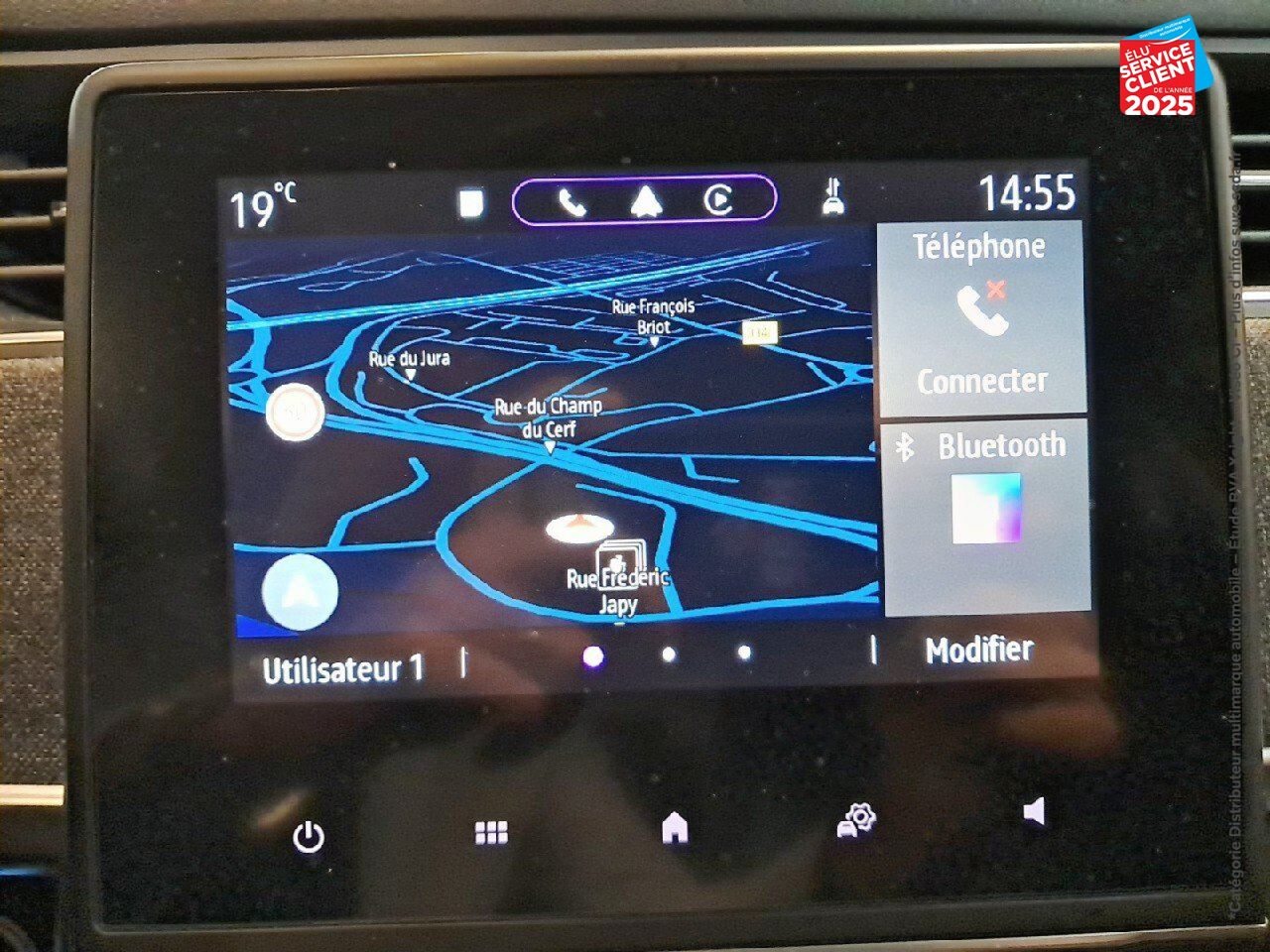 Véhicule d'occasion RENAULT ZOE E-TECH TECHNO CHARGE NORMALE R135 - 22B GPS CAMERA chez Hyundai Epernay