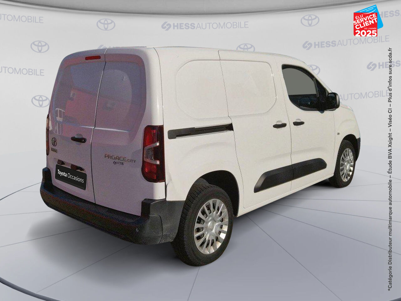 Véhicule d'occasion TOYOTA PROACE CITY MEDIUM 100 D-4D BUSINESS RC21 GPS CAMERA chez Toyota Sarreguemines