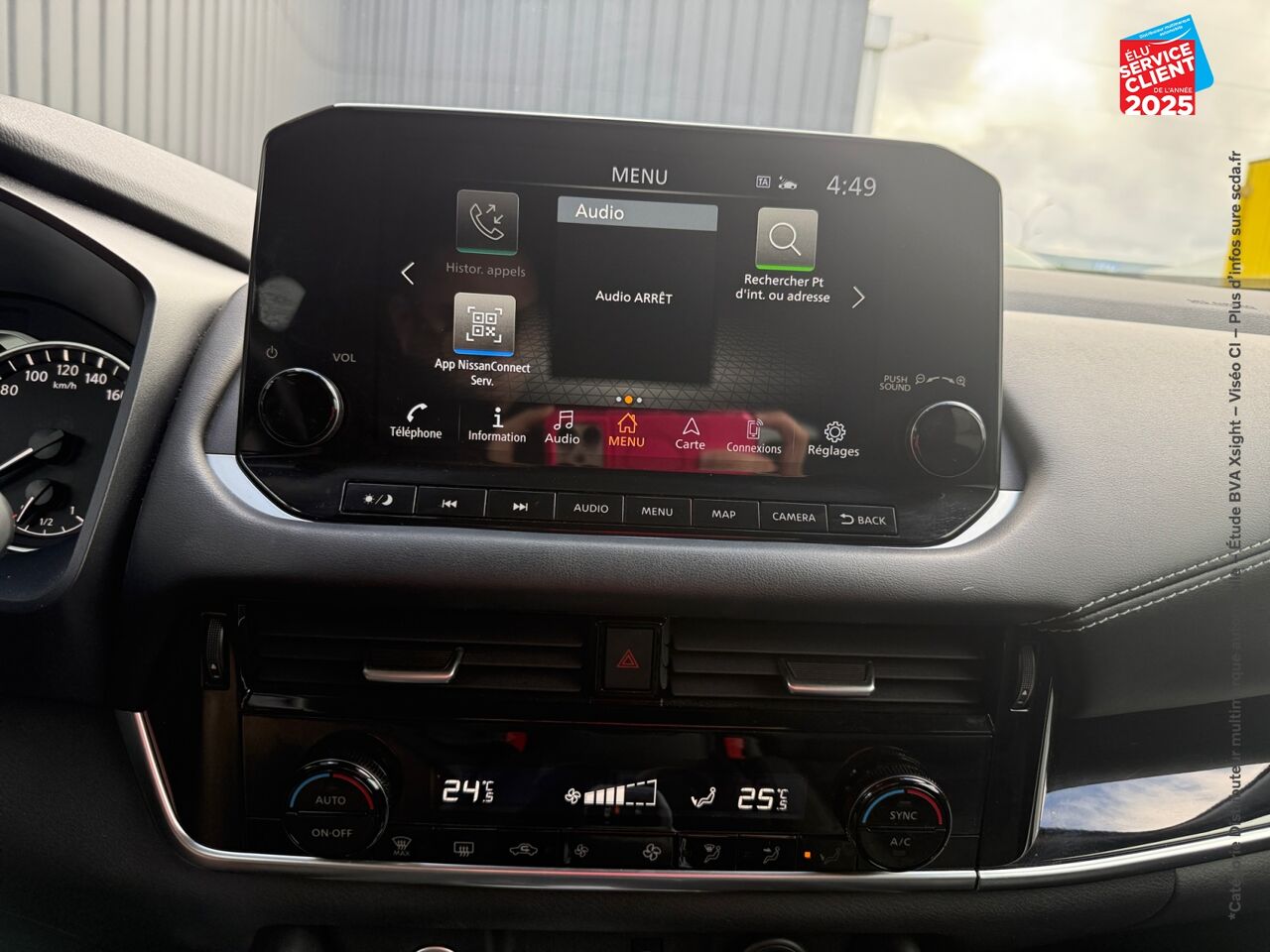 Véhicule d'occasion NISSAN QASHQAI 1.3 MILD HYBRID 158CH N-STYLE XTRONIC GPS CAMERA chez Renault Colmar
