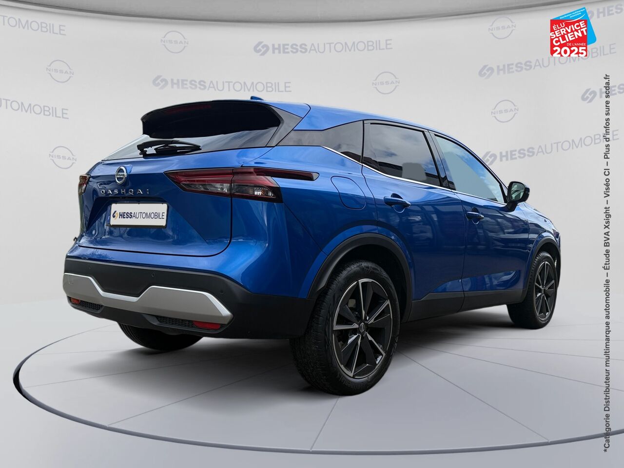 Véhicule d'occasion NISSAN QASHQAI 1.3 MILD HYBRID 158CH N-STYLE XTRONIC GPS CAMERA chez Renault Colmar