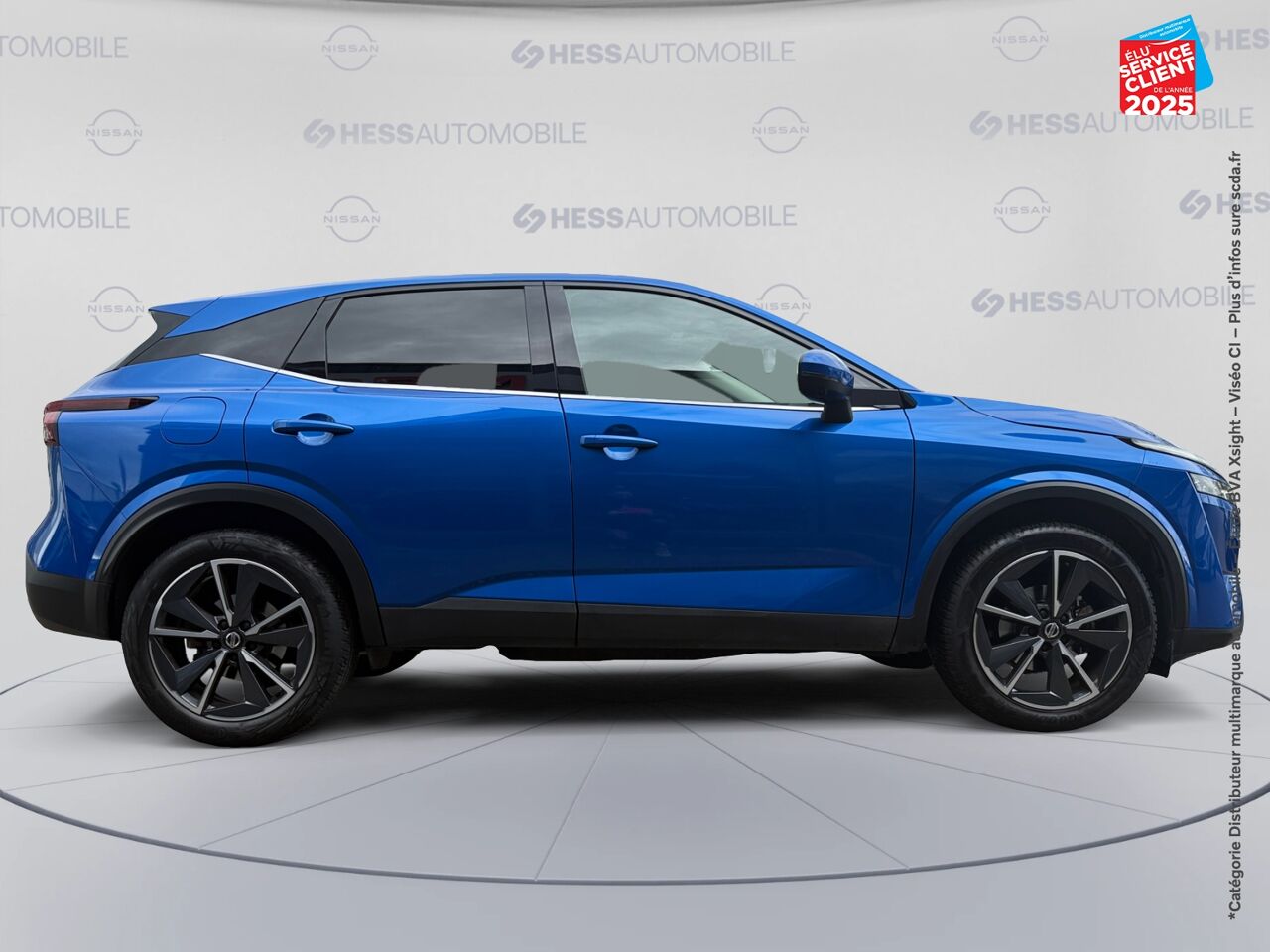 Véhicule d'occasion NISSAN QASHQAI 1.3 MILD HYBRID 158CH N-STYLE XTRONIC GPS CAMERA chez Renault Colmar