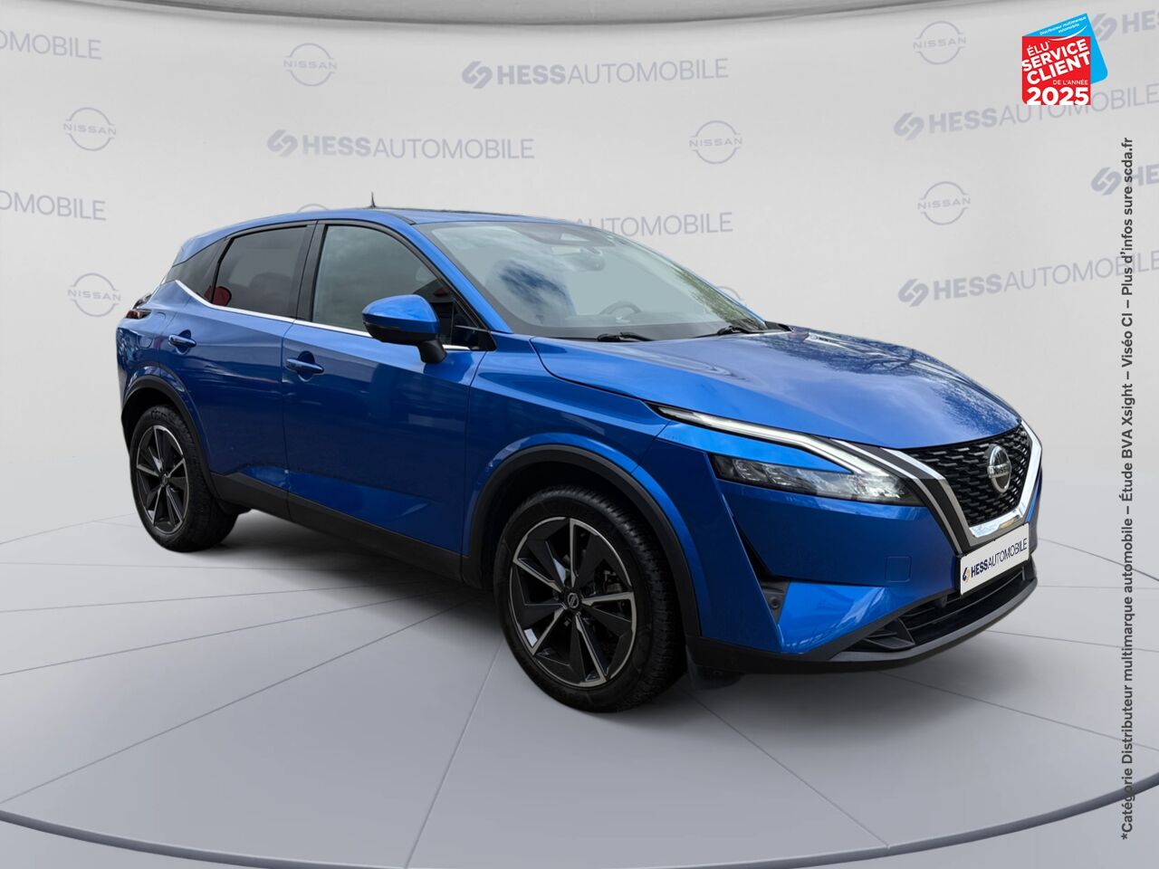 Véhicule d'occasion NISSAN QASHQAI 1.3 MILD HYBRID 158CH N-STYLE XTRONIC GPS CAMERA chez Renault Colmar