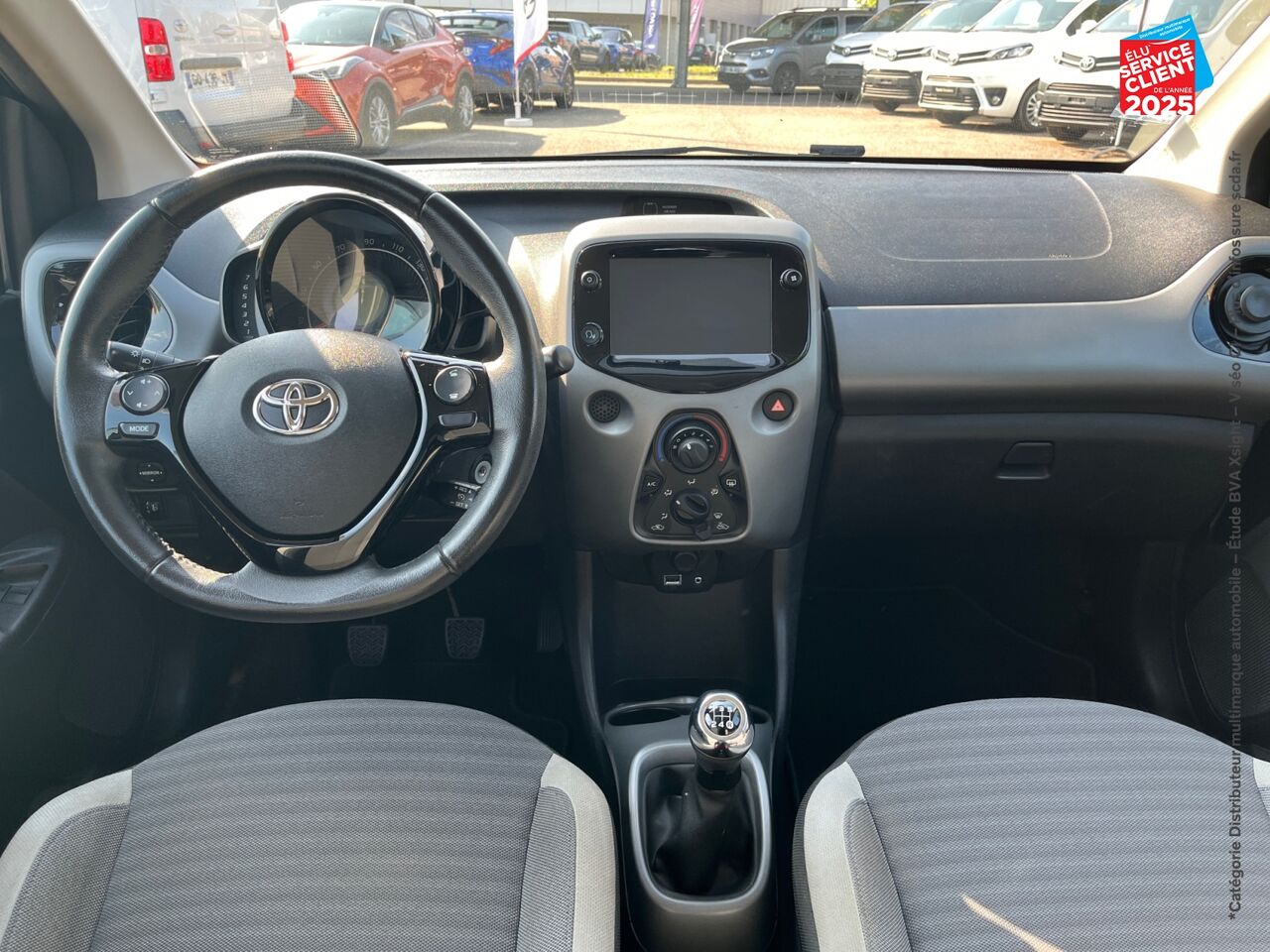 Véhicule d'occasion TOYOTA AYGO 1.0 VVT-I 72CH X-PLAY 5P MY19 chez Renault Colmar
