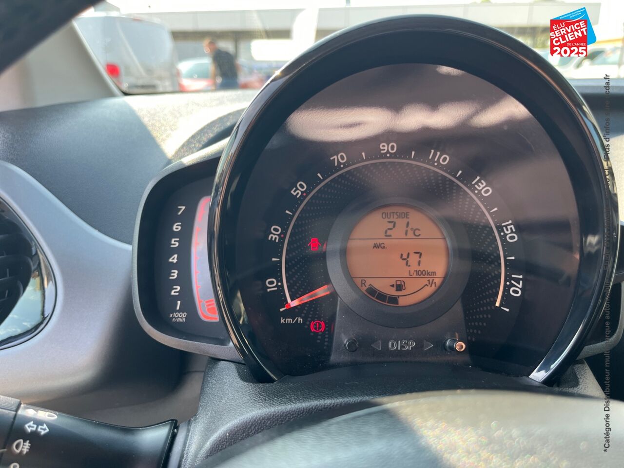 Véhicule d'occasion TOYOTA AYGO 1.0 VVT-I 72CH X-PLAY 5P MY19 chez Renault Colmar